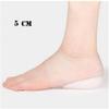 Invisible Height Increase Insole,Concealed Footbed Enhancer,5 Heights to Choose from Insoles Pad Breathable Odor-Free Wearable Silicone Height Increase Socks Heel Lift Gel Insoles,Unisex (5cm) view 2