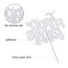 Twenty Four Silver Glitter Cake Toppers 24 Years Old 24th Birthday Anniversary Party Decorations Supplies view 3