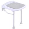 HYCH-Wall Mounted Shower Seat, Save Space Height-adjustable Waterproof Does Not Rust Bathroom Folding Chairs,4 Colors,Gray,36.5cm38cm42.5cm view 1