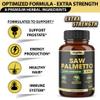 8in1 Saw Palmetto Prostate Support Supplement with Ashwagandha, Turmeric, Ginger, Nettle Leaf, Holy Basil & More - 120 Vegan Capsules for 2 Months view 3
