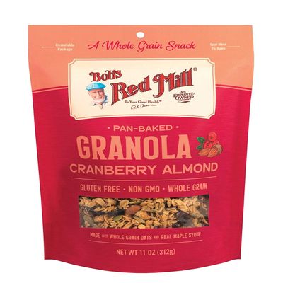 Bob's Red Mill Pan-Baked Granola Cranberry Almond, 11 Ounce (Pack of 2)