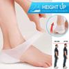 Arinda Concealed Footbed Enhancers Invisible Height Increase Silicone Insoles Pads view 2