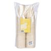 100% Compostable Disposable Coffee Cups [12oz 80 Pack] Paper Cups Made from Bamboo, Eco-Friendly, Biodegradable Premium Party Cups, Natural Unbleached by Earth's Natural Alternative view 2