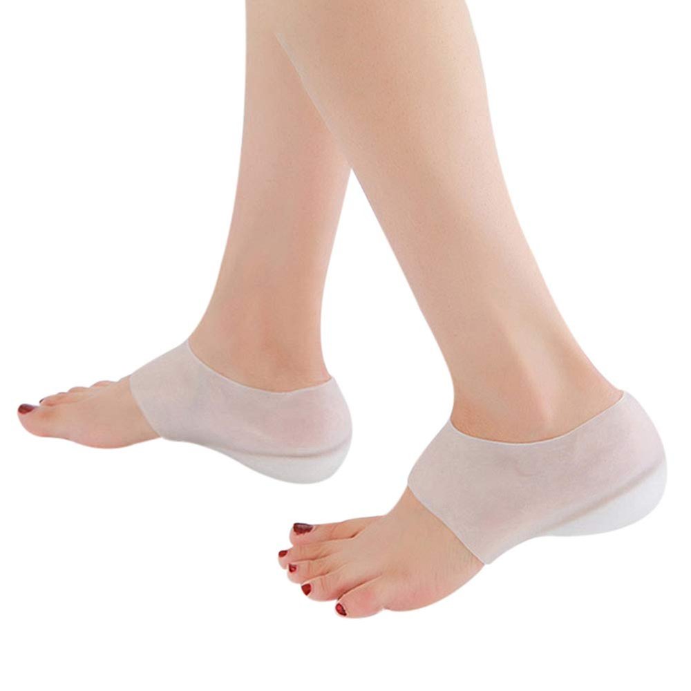 Arinda Concealed Footbed Enhancers Invisible Height Increase Silicone Insoles Pads