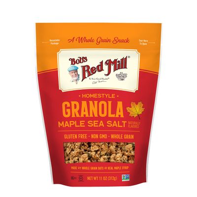 Bob's Red Mill Pan-Baked Granola Maple Sea Salt, 11 Ounce (Pack of 2)