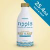 Ripple Non-Dairy Half & Half, Original (4 Pack) | Rich, Creamy, Plant Based Creamer for Coffee, Cooking, Baking, Smoothies | Non GMO, Plant Based, Gluten Free | 25.4 oz Bottles view 2