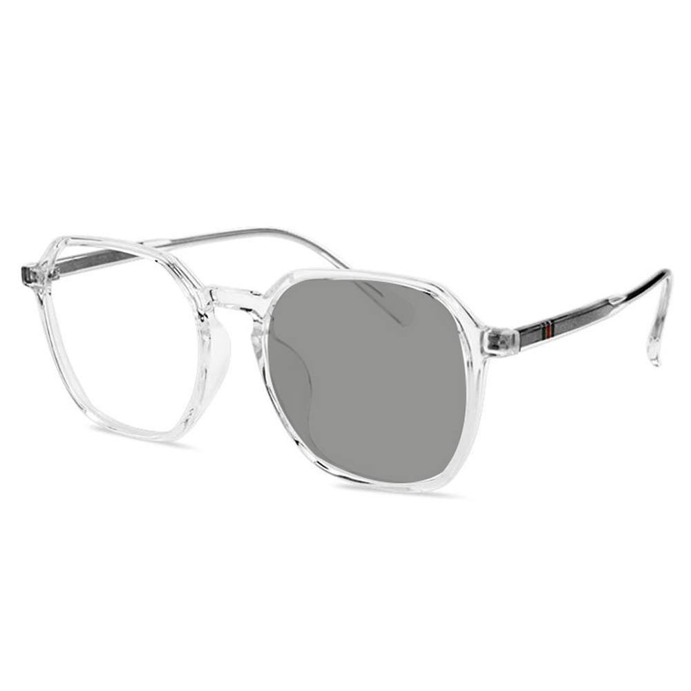 ACXZ Lady Trendy Photochromic Sunglasses Progressive Multifocal Sun Reading Glasses
