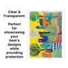 200 CT 11" x 14" Clear Self Seal OPP Cellophane Bag Sealing Cello Pouch (1.5 Mil) for Goodie Bags, Treats, Gifts, Party Favors, Bakery Goods Resealable Reclosable view 4