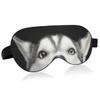 ALAZA Head of Peeking Siberian Husky Dog Fun Sleep Mask for Women Men Blackout Cooling Funny Eye Mask for Sleeping with Elastic Strip view 1