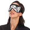 ALAZA Head of Peeking Siberian Husky Dog Fun Sleep Mask for Women Men Blackout Cooling Funny Eye Mask for Sleeping with Elastic Strip view 3