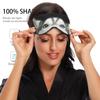 ALAZA Head of Peeking Siberian Husky Dog Fun Sleep Mask for Women Men Blackout Cooling Funny Eye Mask for Sleeping with Elastic Strip view 4