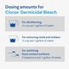 Clorox 32293 Germicidal Bleach, Concentrated, 81-oz. - Quantity 66 view 4