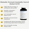 Big Bold Health Dutch Harbor Omega Maintain Softgels - Premium Alaskan Cod Liver Oil (120 Count) - Sustainably Sourced Omega-3 Supplement with EPA, DHA, DPA - Natural Vitamins A & D - MSC Certified view 2