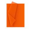 28 Sheets of Tissue Paper 50 x 70 cm Orange view 2