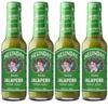 Melindas Jalapeno Hot Sauce - Gourmet Classic Green Jalapeno Sauce Perfect for Tacos, Burritos, Enchiladas & More - Tangy & Zesty, Mild Heat - Gluten-Free, Keto, Vegan, Non-GMO - 5oz, 4 Pack view 1