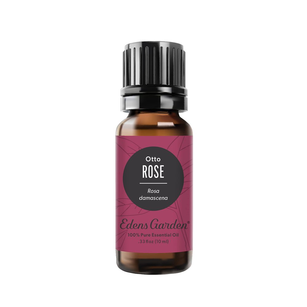 Edens Garden Rose- Otto Essential Oil- 100% Pure Premium Grade, Undiluted, Natural, Therapeutic, Aromatherapy, The Best for Diffuser, Skin, Face, Hair 10 ml (.33 fl oz)