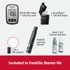 Accu-Chek FastClix Glucose Monitor Kit for Diabetic Blood Sugar Testing: Guide Me Meter, FastClix Lancing Device & 108 Lancets, 100 Guide Test Strips, and Control Solution (Packaging May Vary) view 2
