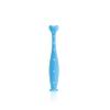 Frida Baby Triple-Angle Toothhugger Training Toddler Toothbrush | Toddler Toothbrush 2 Years and Up, Cleans All Sides at Once | Blue view 4