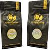 100% Jamaica Blue Mountain & Hawaiian Kona Extra Fancy Coffee : 2 x 1/2lb Bags = 1lb Total view 4