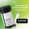 ARKRAY GLUCOCARD Expression Blood Glucose Test Strips - No Coding, 0.8 Microliter & Fast 6-Second Results - Compatible with GLUCOCARD Expression Blood Glucose Meter - 100 Count (2 Packs of 50) view 2