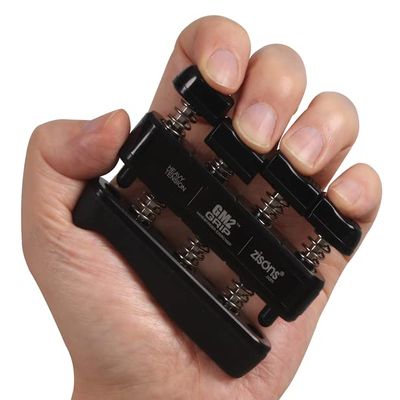 GM2 Grip Exerciser, Hand Exerciser, Finger Exerciser. Black (9lb per Spring)