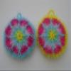 Dish Scrubby 2 Pack Scrubber Reusable Cloth Dish Washing Sponge view 1