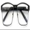 V.W.E. Men Premium Rectangle Metal with Plastic Temple Extra Large Reader - 152mm Wide Frame Reading Glasses (Black, 2.25) view 1