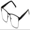 V.W.E. Men Premium Rectangle Metal with Plastic Temple Extra Large Reader - 152mm Wide Frame Reading Glasses (Black, 2.25) view 2