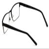V.W.E. Men Premium Rectangle Metal with Plastic Temple Extra Large Reader - 152mm Wide Frame Reading Glasses (Black, 2.25) view 4
