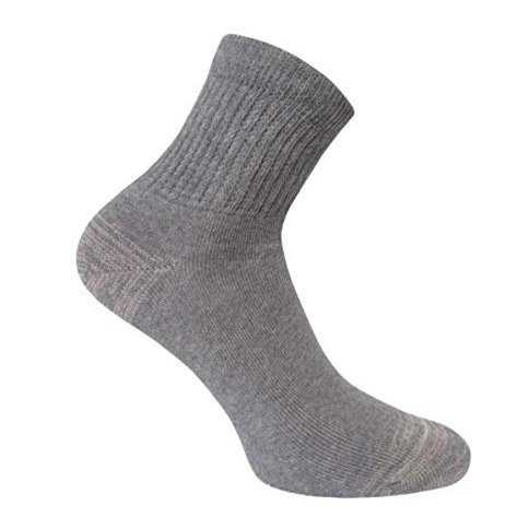 Active Pro DIABETIC SOCKS (9-11) ANKLE GREY 3 Pair