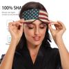 ALAZA Vintage American Flag Sleep Mask for Women Men Blackout Cooling Funny Eye Mask for Sleeping with Elastic Strip view 4