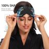 ALAZA Glowing Dinosaur Tyrannosaurus Rex Galaxy Sleep Mask for Women Men Blackout Cooling Funny Eye Mask for Sleeping with Elastic Strip view 4