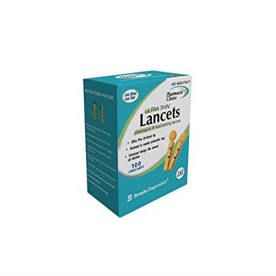 Clever Choice Pharmacist Choice Twist Top 33G Lancets 100/bx