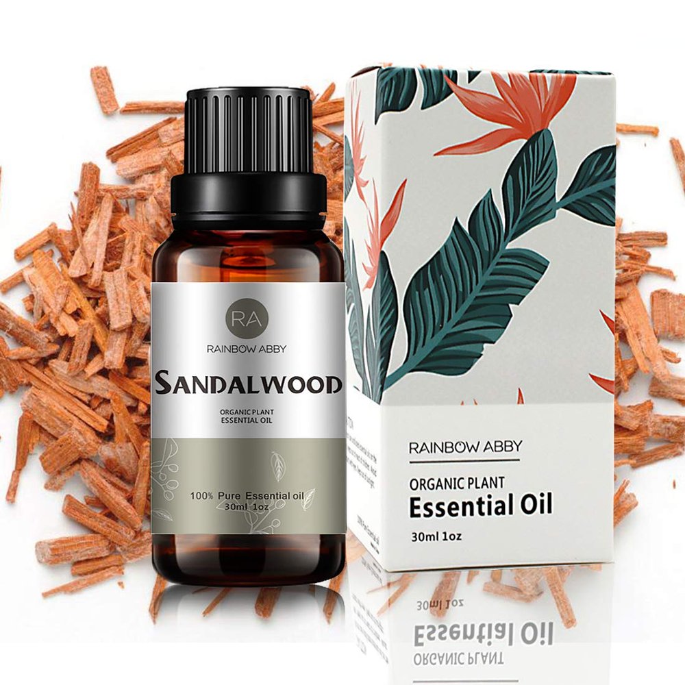 Sandalwood Essential Oil (30ML), 100% Pure Natural Organic Sandalwood Oil for Diffuser, Massage, Skin Care, Yoga