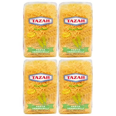 Tazah Vermicelli Pasta 15.87 Ounce ~ 450g Pack of 4