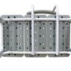 VERYKE Medical Stool Bathroom Chair Adjustable Height Safety Shower Tub Aluminium Alloy Bath Bench with Back & Handle, Gray view 4