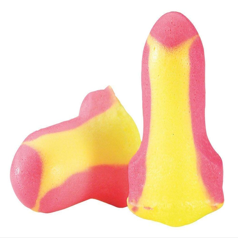 Howard Leight by Honeywell - R-01205 Laser Lite High Visibility Disposable Foam Earplugs, Yellow