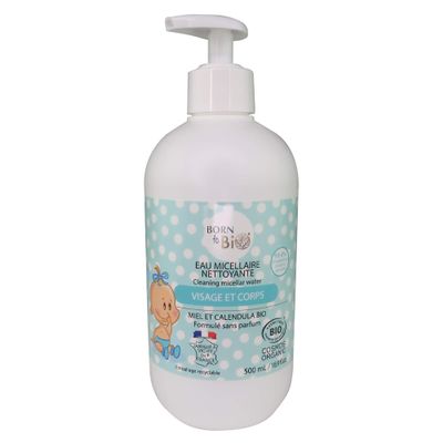 Eau Micellaire Nettoyante pour Bb 500mL - Certifie bio