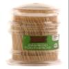 [7200 Pack] Bamboo Toothpicks Wooden - Easy to use Dispenser - Great for Parties, Catering, Dinner, Lunch, Restaurants, Fruit Cocktails, Dessert, Barbecue and Teeth Cleaning view 2