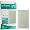 Areza Silver Calcium Alginate Antibacterial Wound Dressing Pads  Sterile, Non-Stick, Highly Absorbent; for Wound Drainage & Infection Risk (4.254.25, 10-Pack per Box), 1 Box view 1