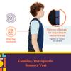Special Supplies Compression and Weighted Vest - Deep Pressure Sensory Comfort - Weighted Vest for Kids - Adjustable view 3