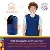 Special Supplies Compression and Weighted Vest - Deep Pressure Sensory Comfort - Weighted Vest for Kids - Adjustable view 4