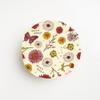 Bee's Wrap Vegan Beeswax Wraps for Food - 3 Pack of Assorted Beeswax Wraps - Small, Medium & Large Wrap - Made in USA Reusable Natural Food Wrap - Meadow Magic Print view 4