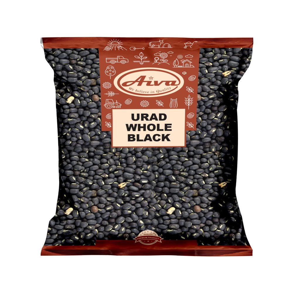 Aiva Urad Whole Black (Matpe Beans) 4 LB