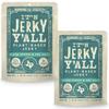 It's Jerky Y'all Vegan Jerky SEA SALT & PEPPER - Beyond Tender and Tasty Vegan Snacks - High Protein, Low Carb, Non-GMO, Gluten-Free, Vegetarian, Whole30 (2-Pack) view 1