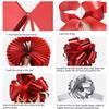 Zonon Big Car Bow Giant Car Bow with 20 ft Ribbon for Large Gift Wrapping New Houses Huge Present Birthday Christmas Decor(25 Inch,Glossy Silver) view 3