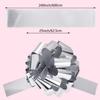 Zonon Big Car Bow Giant Car Bow with 20 ft Ribbon for Large Gift Wrapping New Houses Huge Present Birthday Christmas Decor(25 Inch,Glossy Silver) view 4