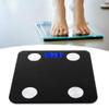 Digital Bathroom Scale, Portable Electronic Weight Scale, Auto Power On/Off, 180kg/396lb Capacity Body Fat Scale, 11x11x0.9 Inches view 2