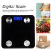 Digital Bathroom Scale, Portable Electronic Weight Scale, Auto Power On/Off, 180kg/396lb Capacity Body Fat Scale, 11x11x0.9 Inches view 4