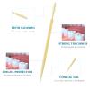 1000pcs Disposable Interdental Portable Plastic Toothpicks Oral Cleaner Stick Oral Gingival Dental Toothpicks Dental Flosser Pick (Random Color) view 3